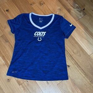 Nike Women’s M Medium Blue Colts Dri-FIT Shirt‎